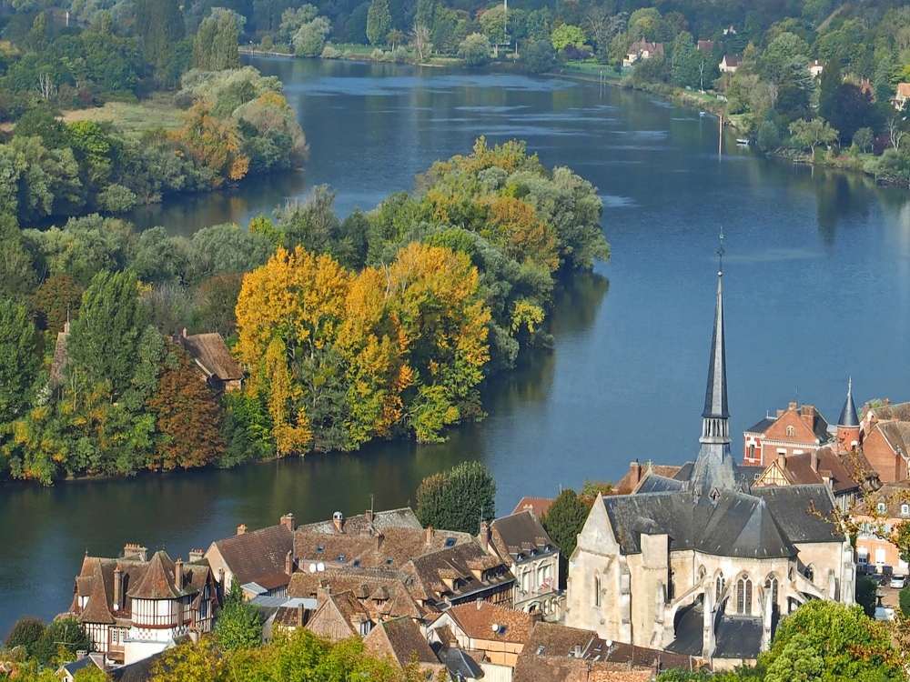 Les Andelys en automne