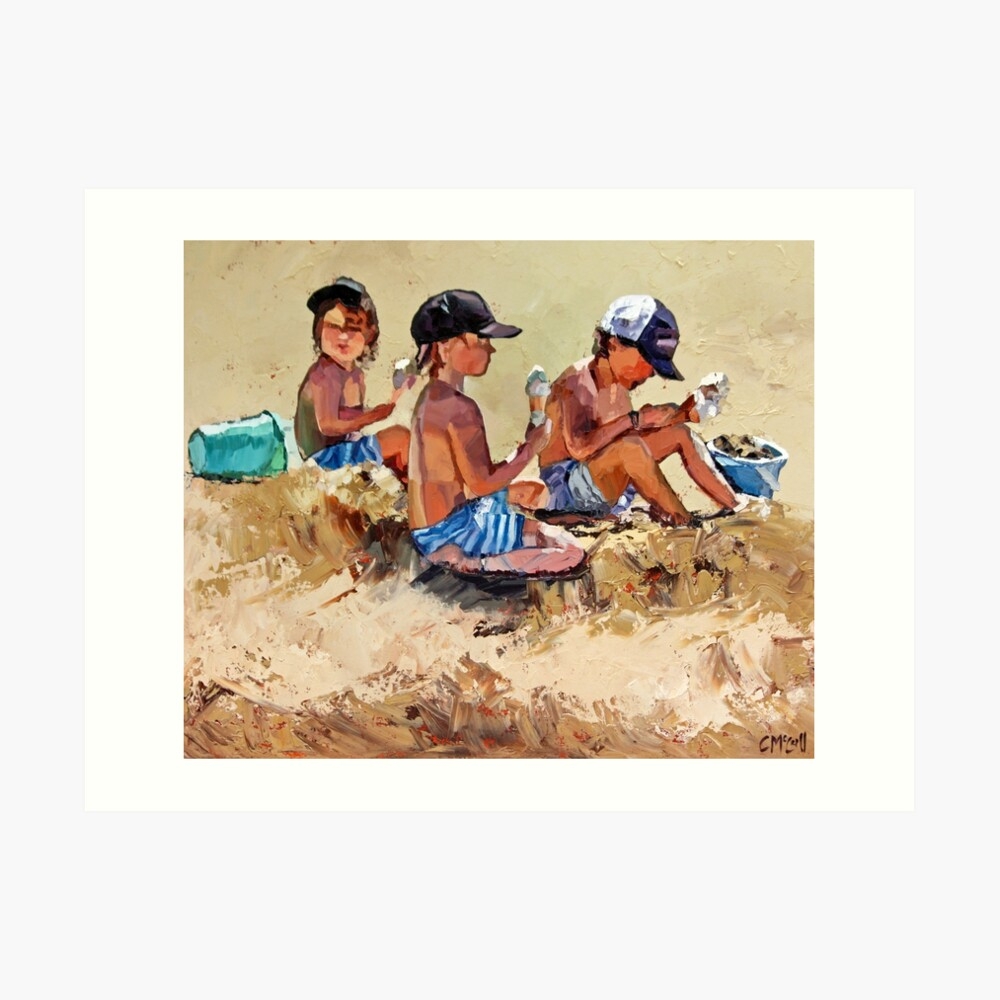 Three Boys - Limited Edition Giclee Print