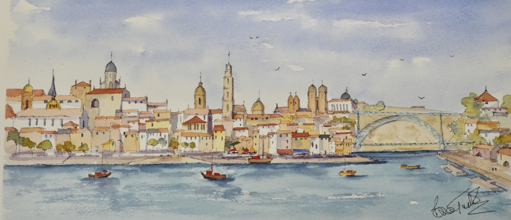 Panorama of Porto