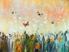 Landscape with butterflies