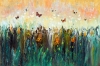 Landscape with butterflies