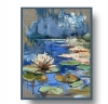 Water Lily pond in the Blue.