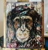 Monkey painting 