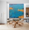 Exquisite Autumn II Textured Abstract Painting 80X80CM