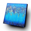 STARLIGHT OCEAN Textured Abstract Painting 80 X 80 CM