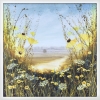 Yellow daisy love landscape