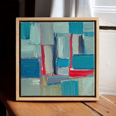 Boats On The Water - Abstract Seascape