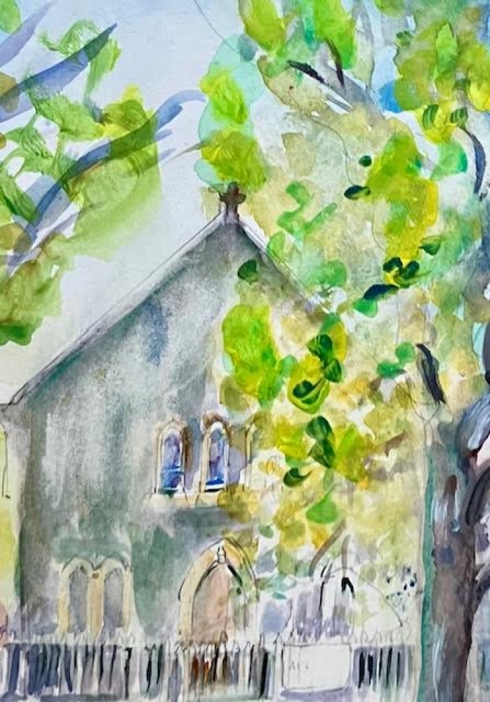 'View between two Trees'