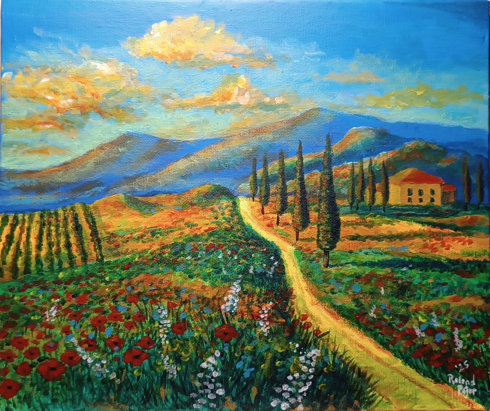 Tuscany landscape 