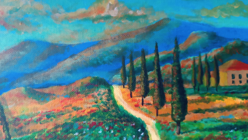 Tuscany landscape 