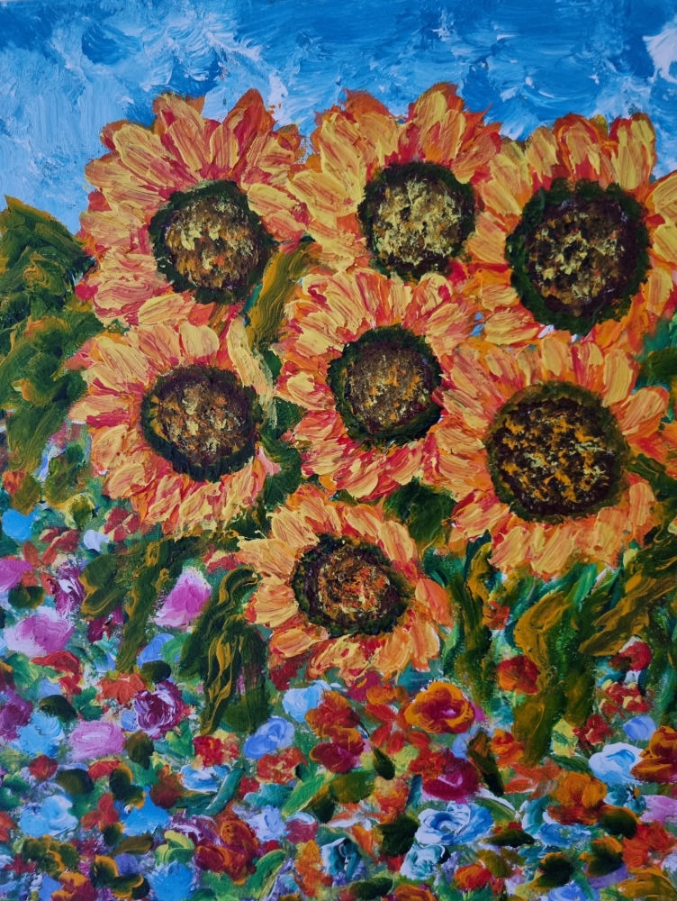 Exuberance Sunflowers 