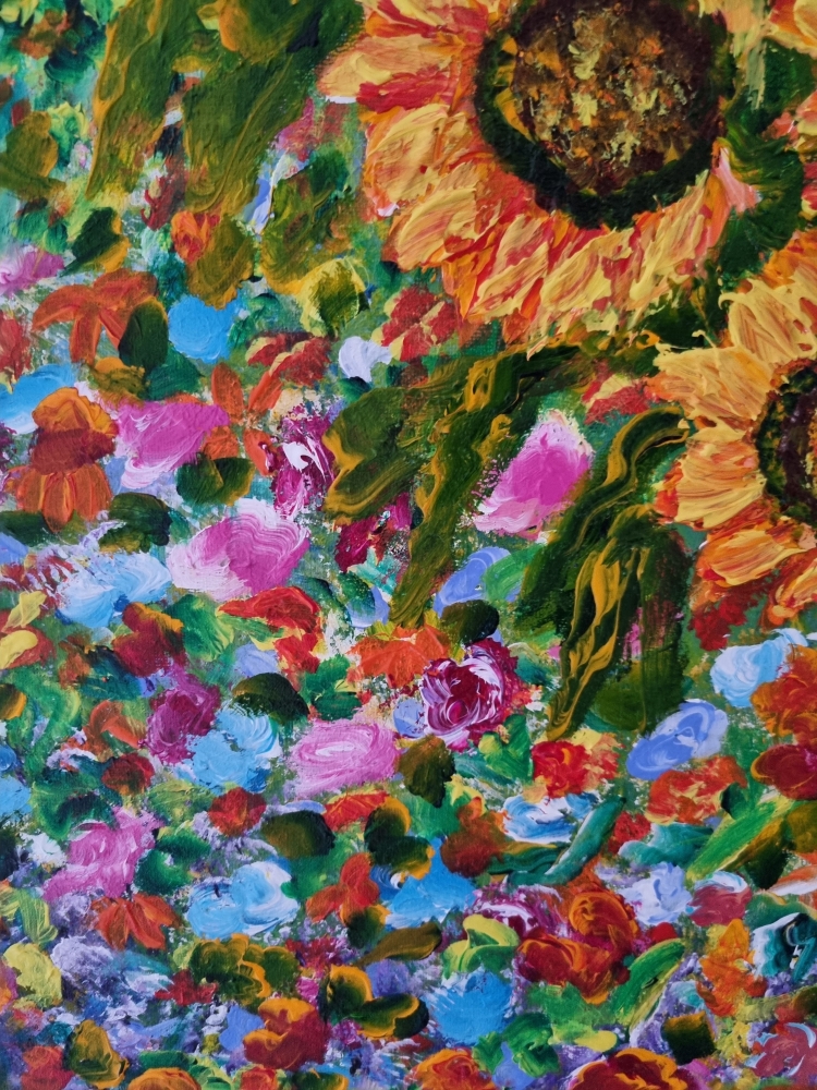 Exuberance Sunflowers 