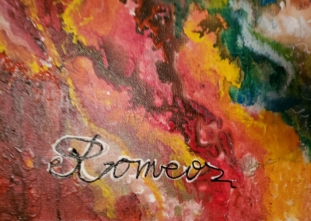 Inside of Galaxy, milk way, acrylic on canvas 20, 30Hx40Lx1.5, inch, SKU 1008 