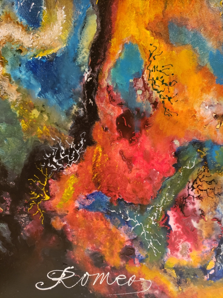 Gloria Art Mundi, Acrylic on canvas, 30x40x1.5 inch, 76x101.5x4 cm, SKU 1010 