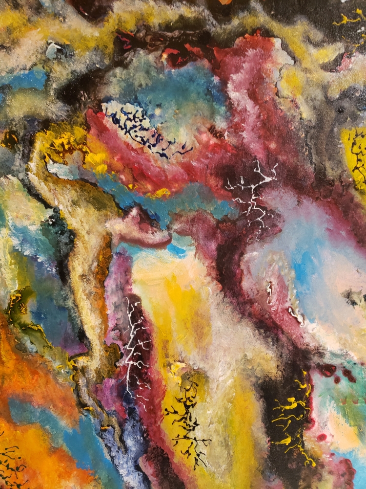 Gloria Art Mundi, Acrylic on canvas, 30x40x1.5 inch, 76x101.5x4 cm, SKU 1010 