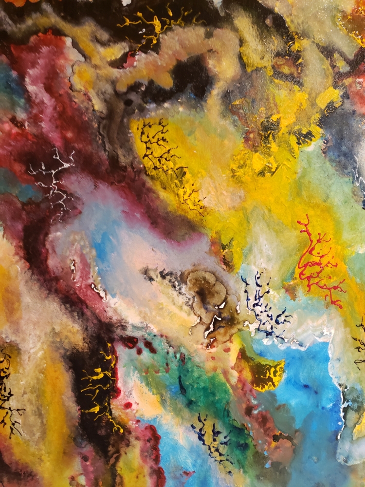 Gloria Art Mundi, Acrylic on canvas, 30x40x1.5 inch, 76x101.5x4 cm, SKU 1010 