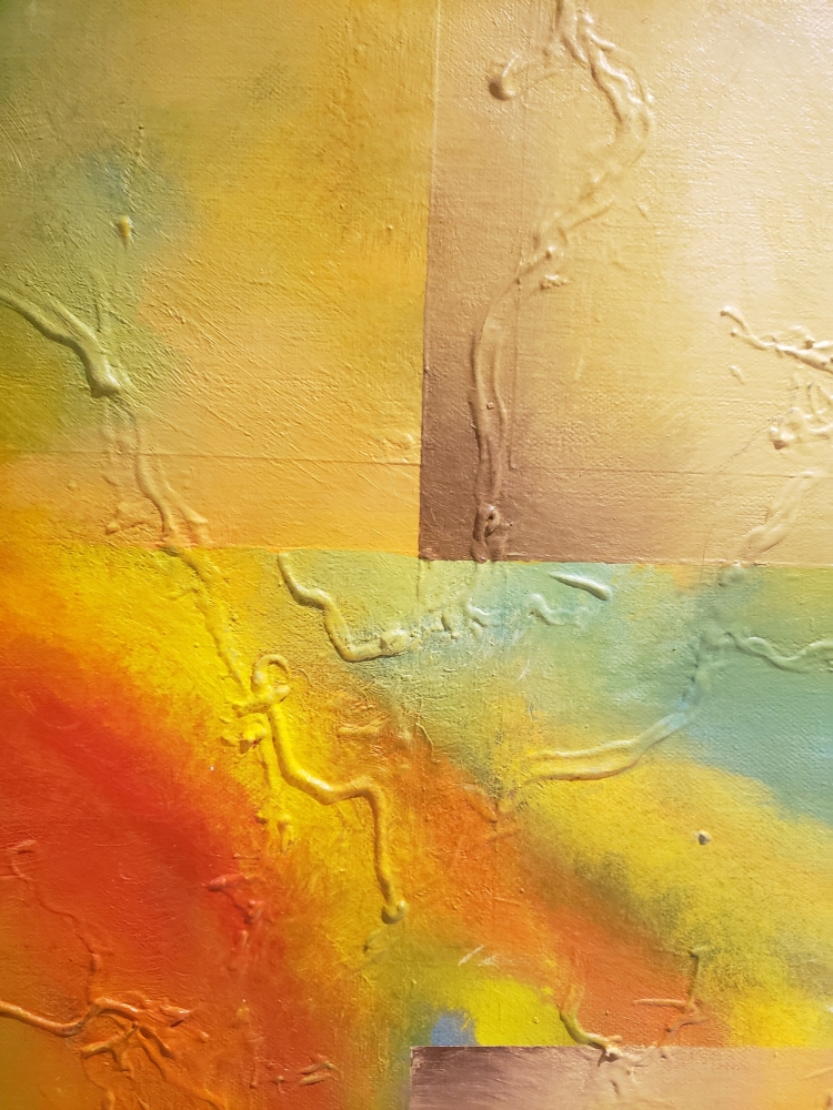 Good morning, acrylic  on canvas, 36X48, SKU 1060  