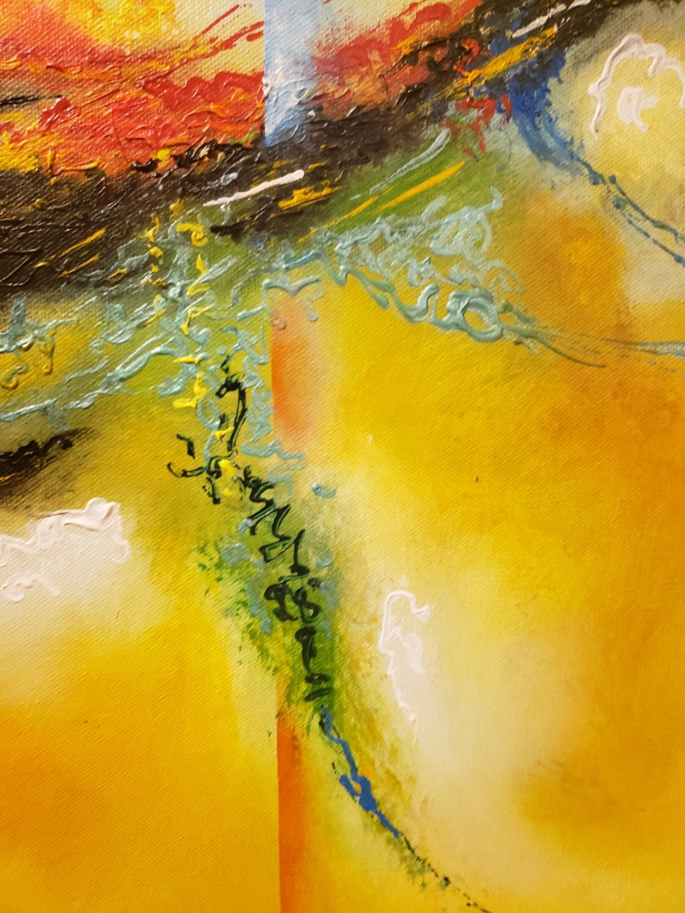 Flying, air king, Acrylic on canvas, 24x48 inch, 61xx122 cm, SKU 1091