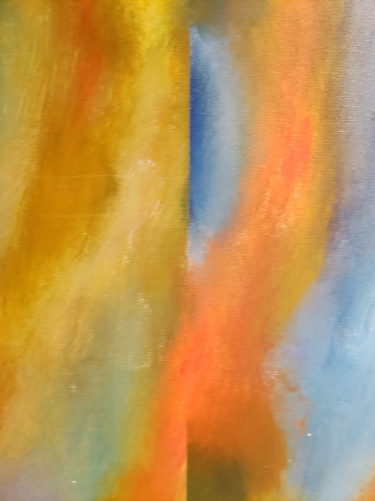 Converge in infinite, acrylic on canvas, 15x30x1.5 inch, 38x76x4 cm, SKU 1102 