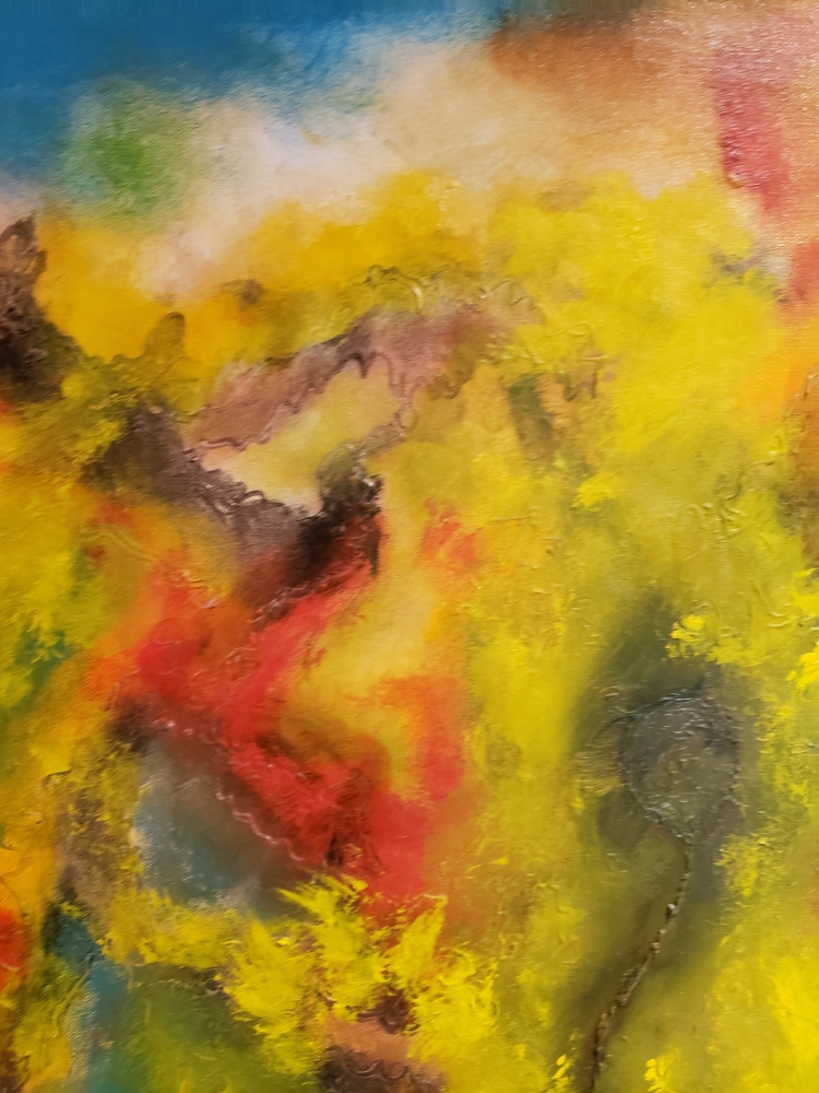 Quovadis Korona, acrylic on canvas, 30x36 inch - SKU 1172 