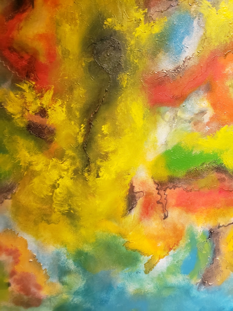 Quovadis Korona, acrylic on canvas, 30x36 inch - SKU 1172 