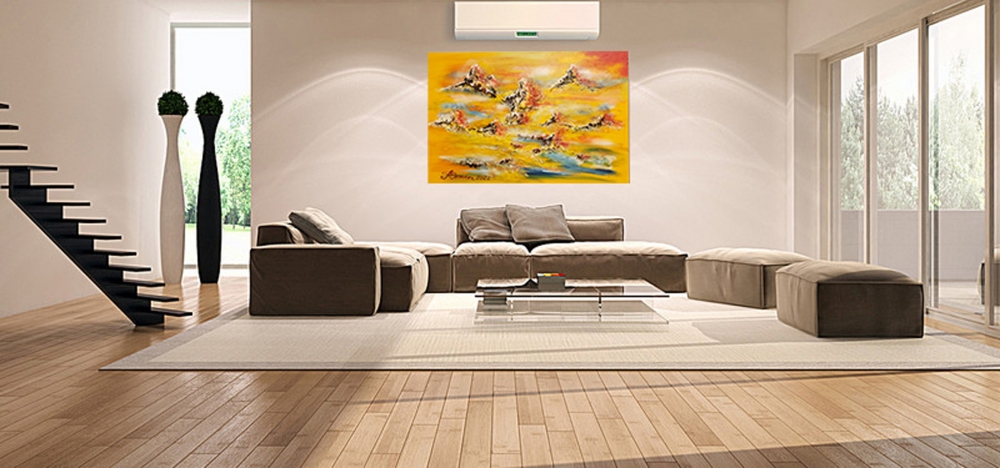 Fantastic view, Acrylic on canvas, 24x36 inch, SKU 1184