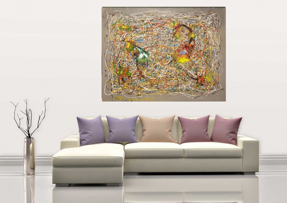 Melancholy, Acrylic on canvas, 30x40 inch, SKU-1185 