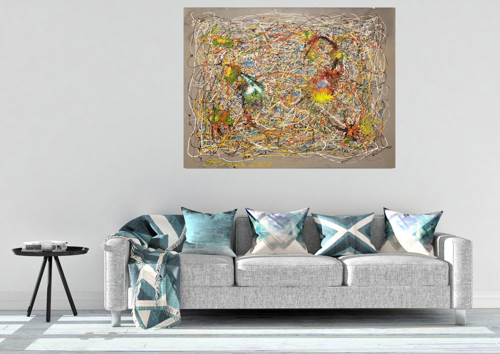 Melancholy, Acrylic on canvas, 30x40 inch, SKU-1185 