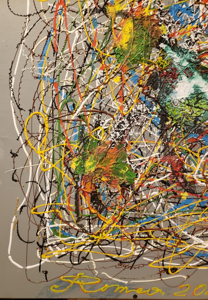 Melancholy, Acrylic on canvas, 30x40 inch, SKU-1185 