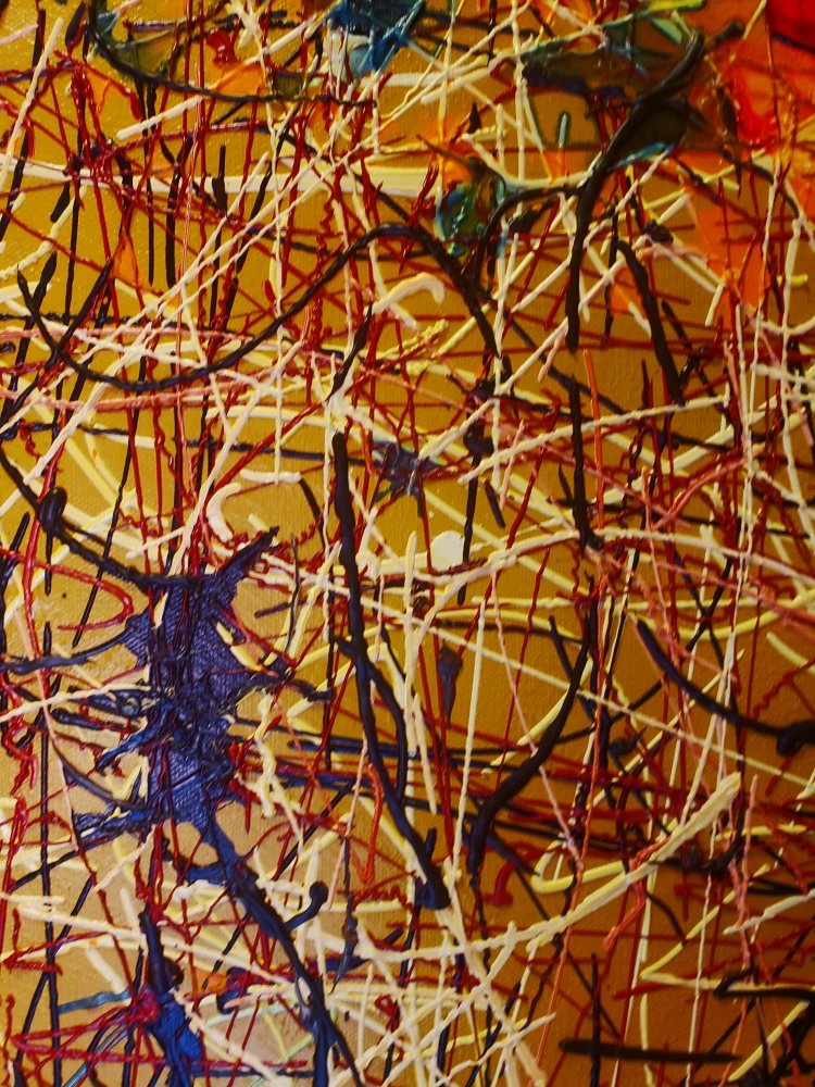 Flying, Incognito, Acrylic on canvas, 36x48 inch, 91.5x122 cm, SKU 1188 