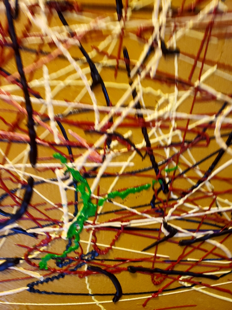 Flying, Incognito, Acrylic on canvas, 36x48 inch, 91.5x122 cm, SKU 1188 