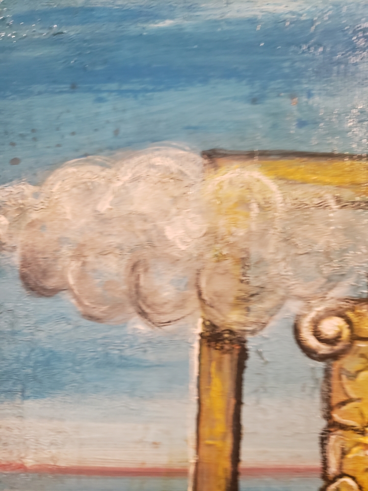 Between 2 life, acrylic, 30.5x40.5 cm SKU 1191 