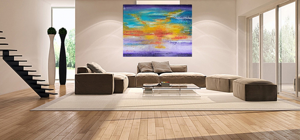 Hot hot hot my dear acrylic on canvas, 36X48 inch 91.5X122 cm SKU 1200 