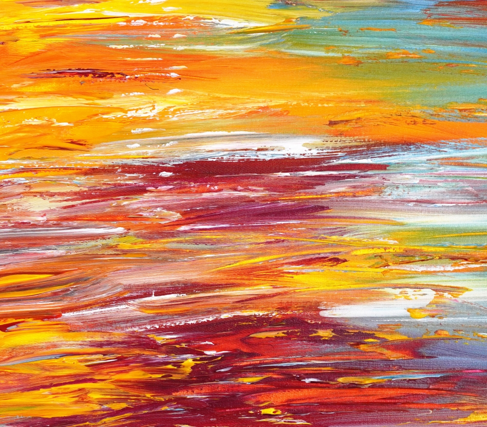 Romantic Evening Lake L 1