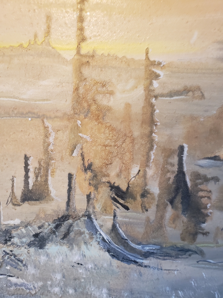 After life oil on canvas, 16Hx20Lx1w inches, SKU 3001 