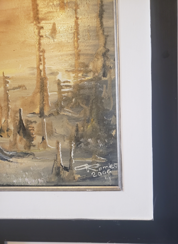 After life oil on canvas, 16Hx20Lx1w inches, SKU 3001 