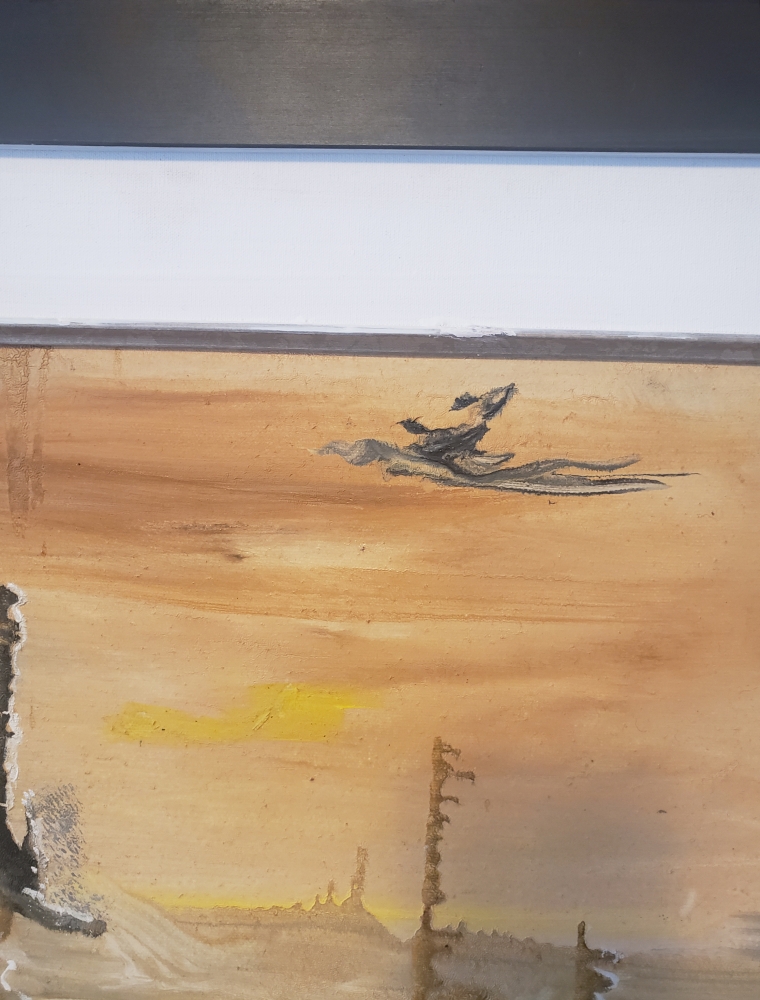 After life oil on canvas, 16Hx20Lx1w inches, SKU 3001 