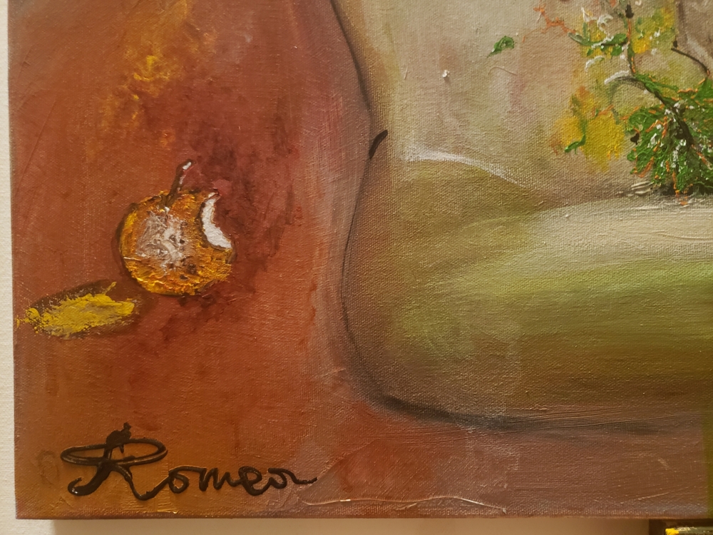 The Last Chance Eve, nud , the forbidden fruit, 24x30 inch, SKU 3006