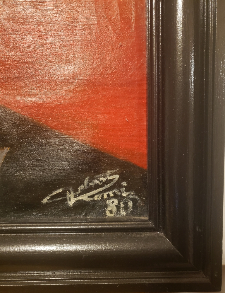 Spectrum Parabola, Oil, 20×20,5 inch, SKU 3051