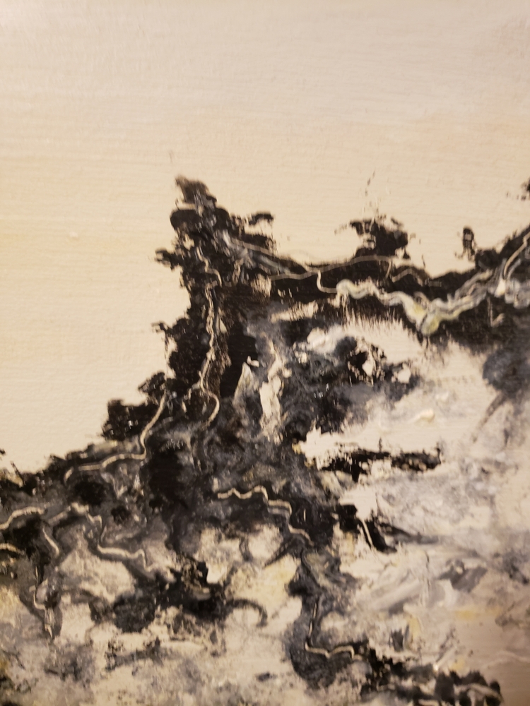 Fata Morgana, oil on plywood, 36x36 inch, 90x90 cm, 36x36 inch, SKU 3055