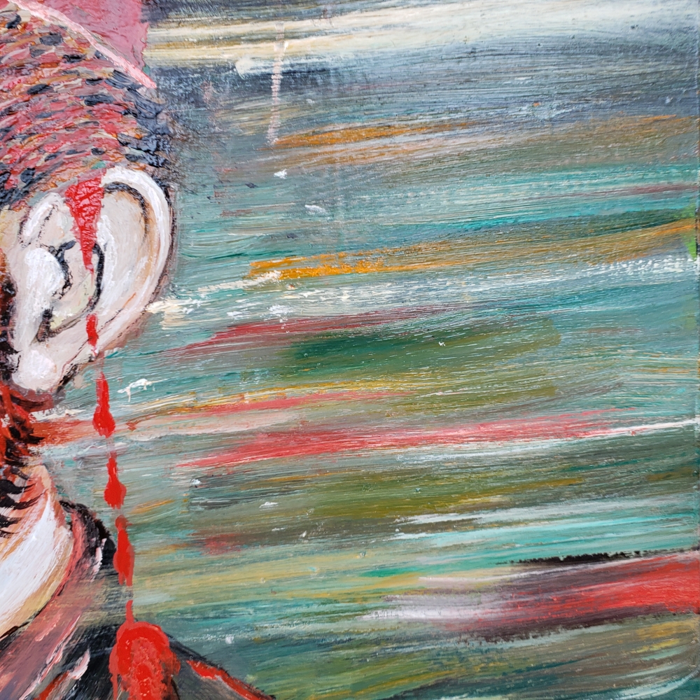 Eternal Van Gogh, Make arts great again, oil on plywood, 30x48 inch, 76x122 cm, SKU 3064 