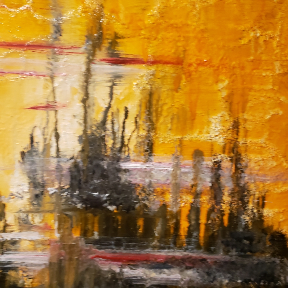 Superb Reflection Astral Autumn, oil on canvas 30x36 inch, SKU 3084