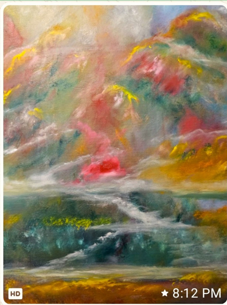  The Eden Garden oil on canvas, 36x48 inch, 92x122 cm, SKU 3089