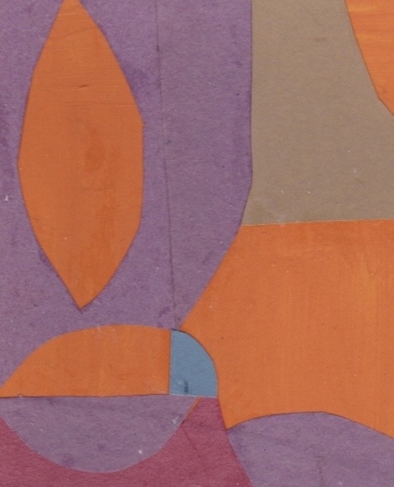 Abstract with Garden Motif