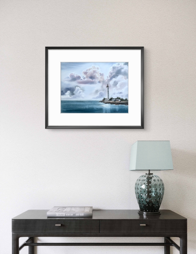 Lighthouse and Clouds