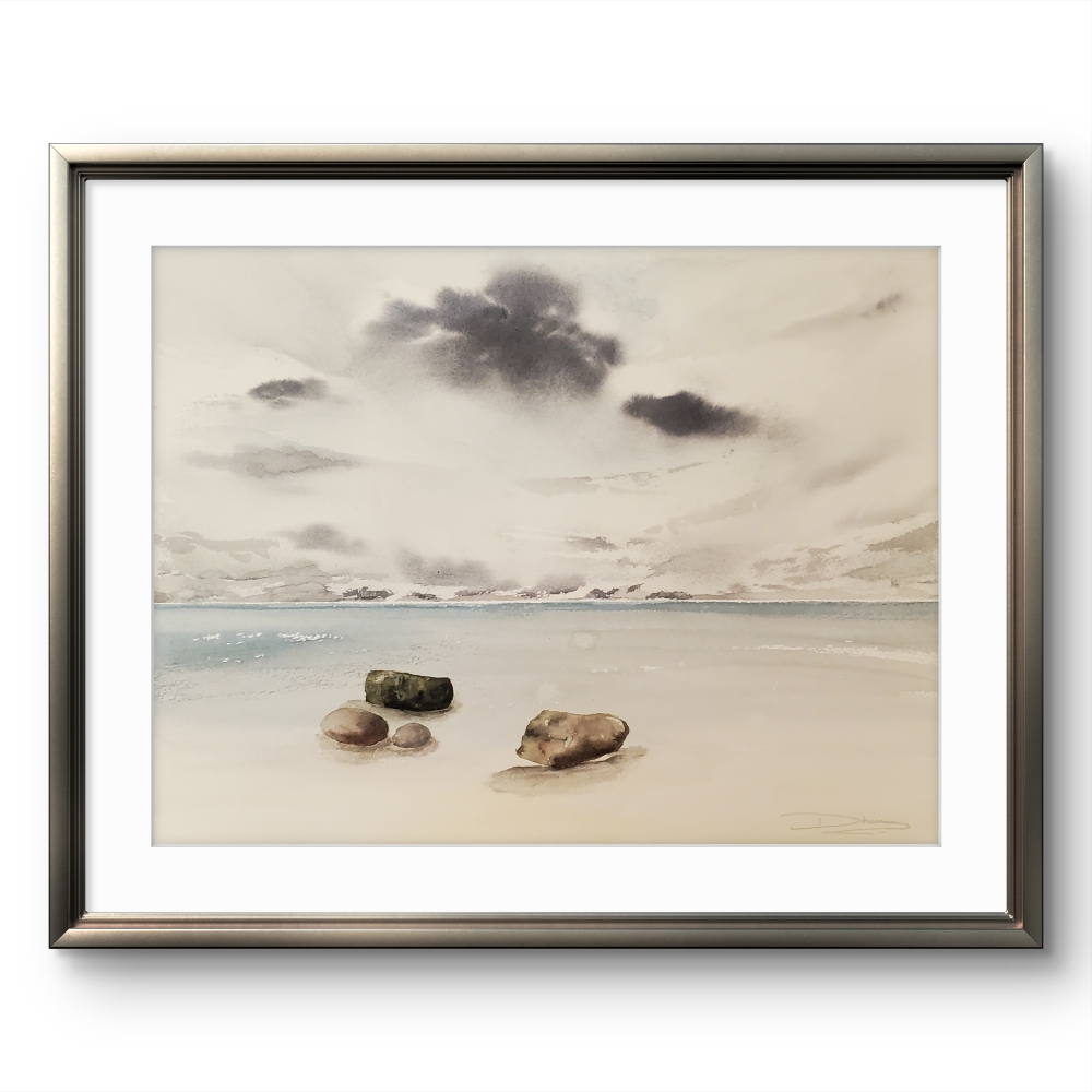 Four Stones, Four Stories - Coastal Blue