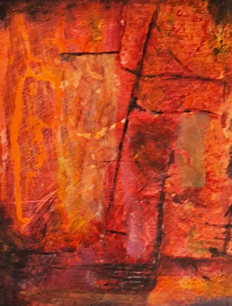 A burnt ship (Portrait)