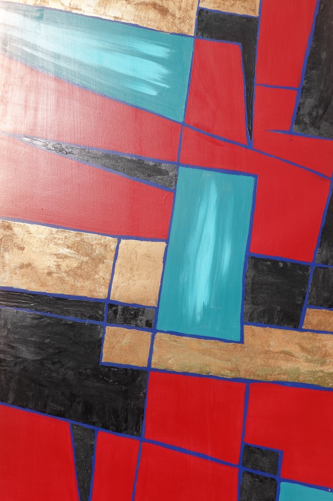 Abstract A1378 - original painting on XXXL canvas