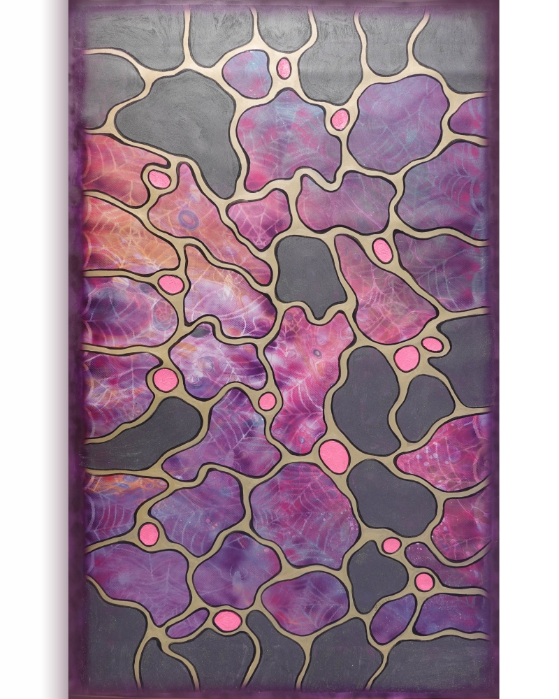 Cubism A1431 - abstract painting on XXL canvas