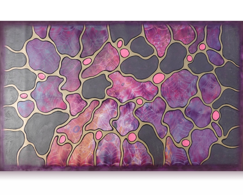 Cubism A1431 - abstract painting on XXL canvas